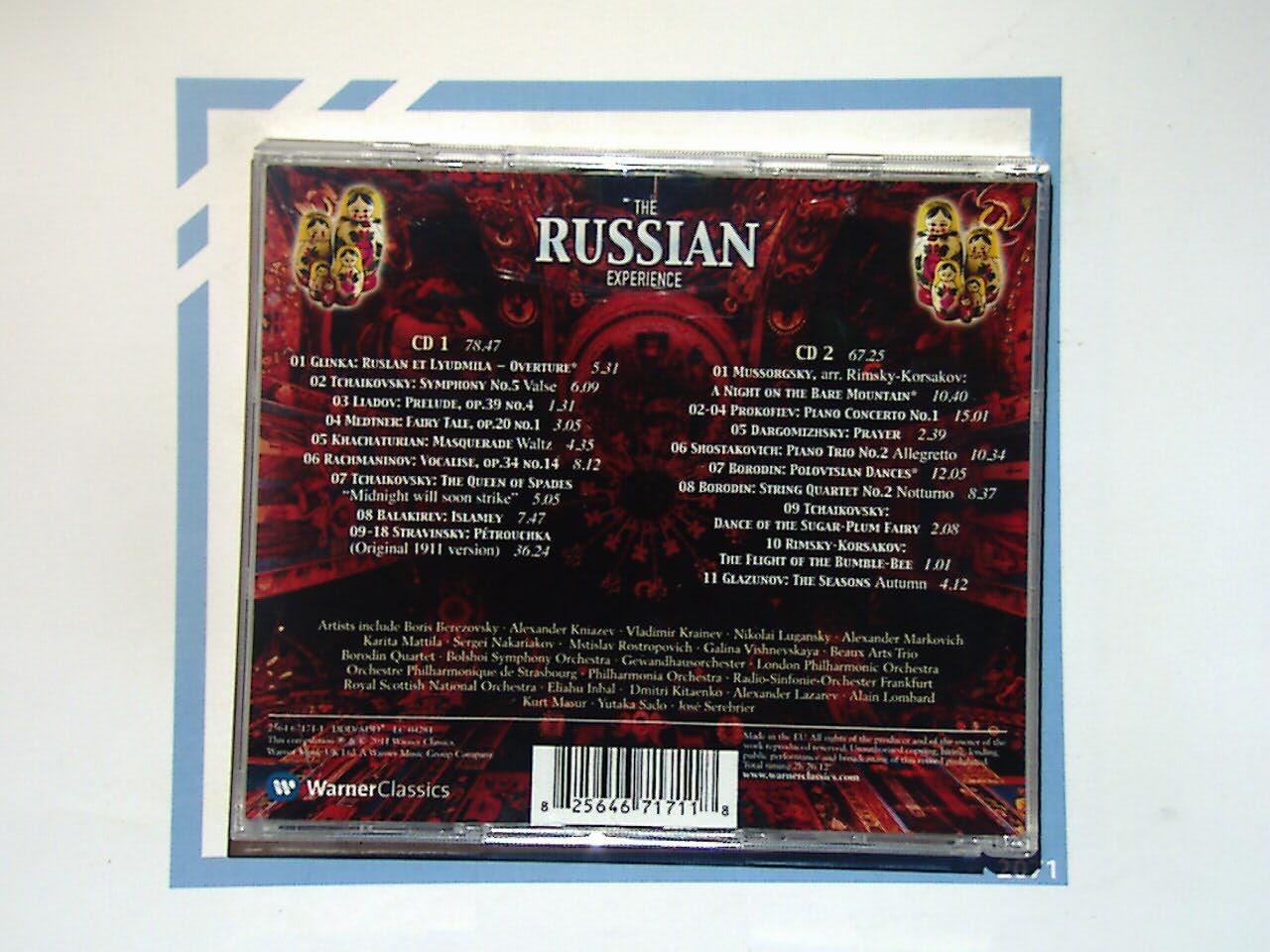 Various Artists - The Russian Experience 2CD Mint