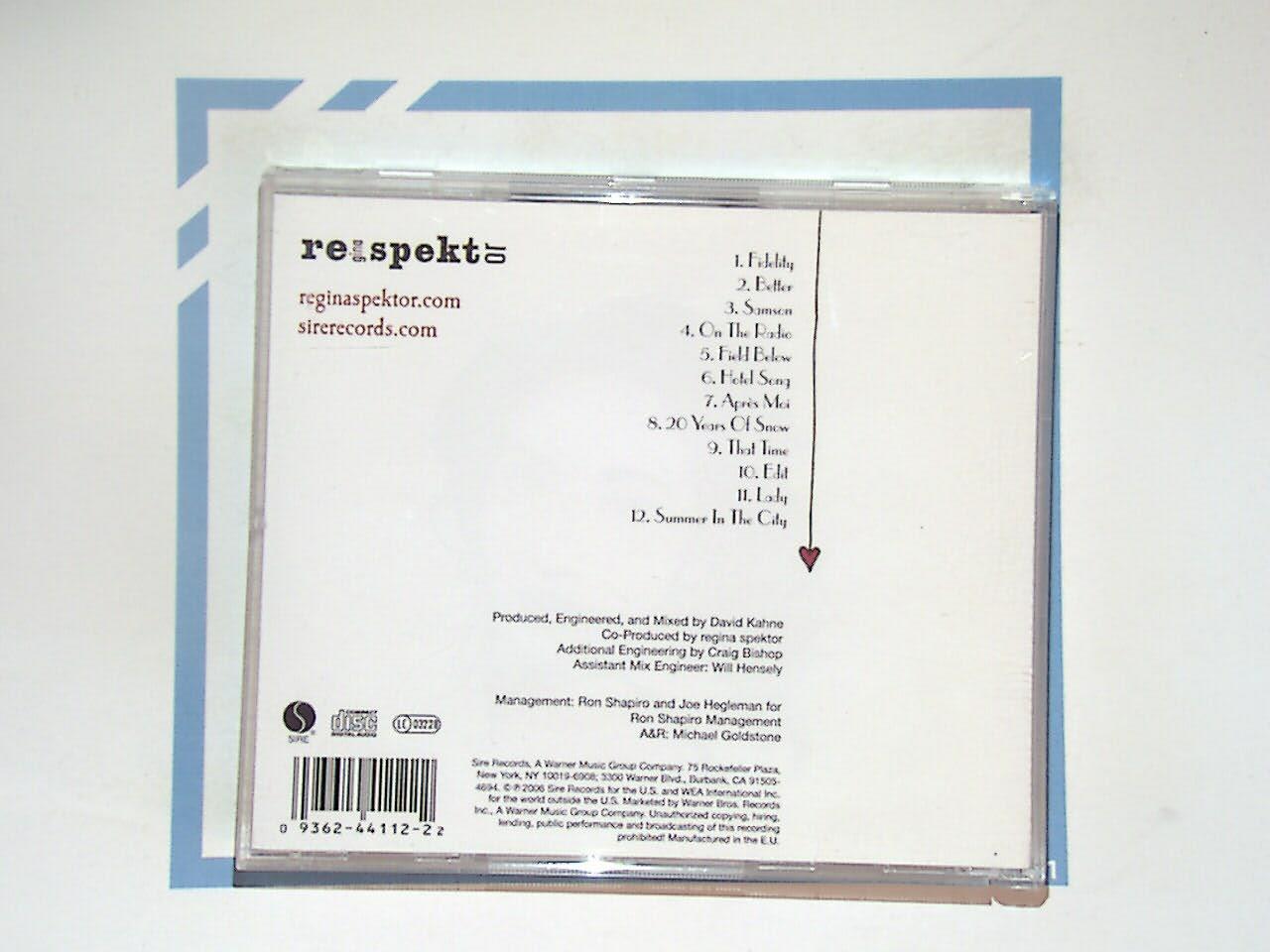 Regina Spektor Begin To Hope CD Mint