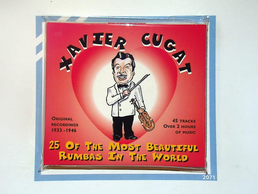 Xavier Cugat	25 of the Most Beautiful Rumbas in the World 2CD Mint