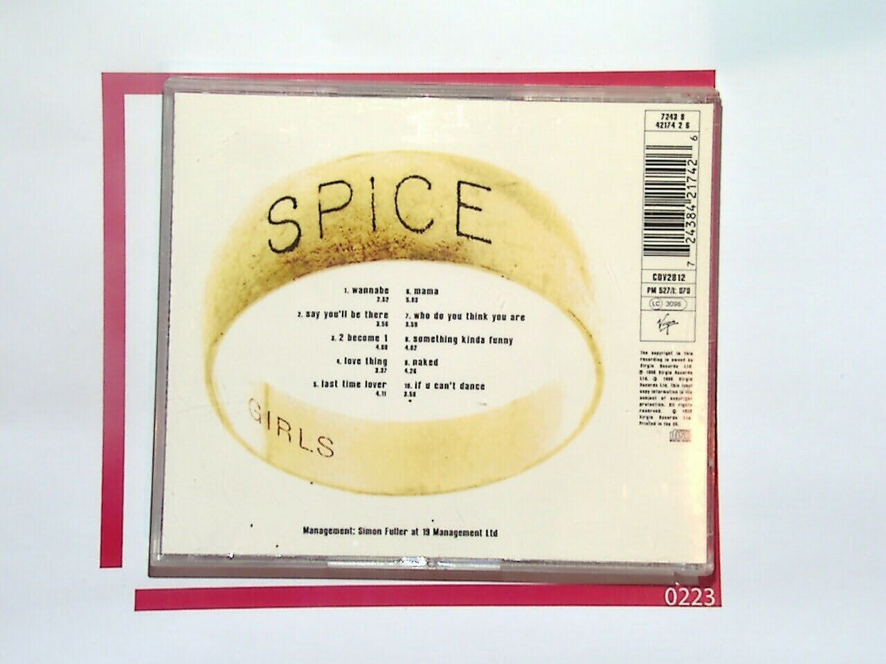 Spice Girls Spice CD Nr Mint