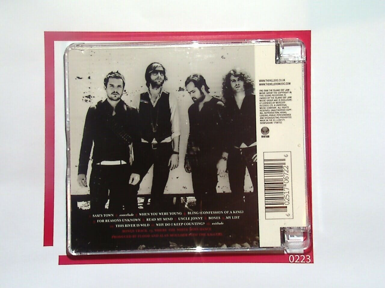 The Killers Sam's Town Special Edition CD Mint