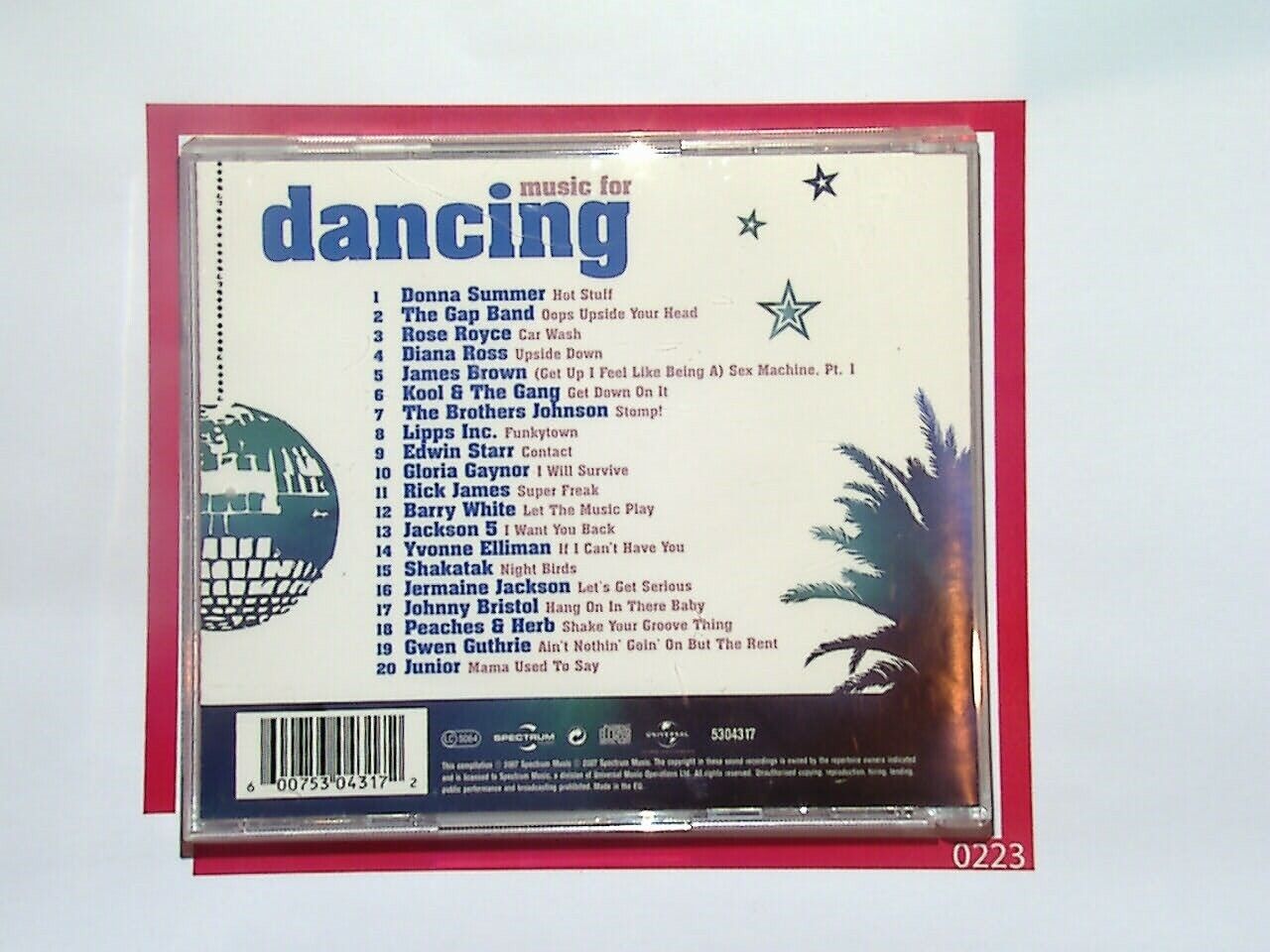 Various Artists Music For Dancing CD Nr Mint