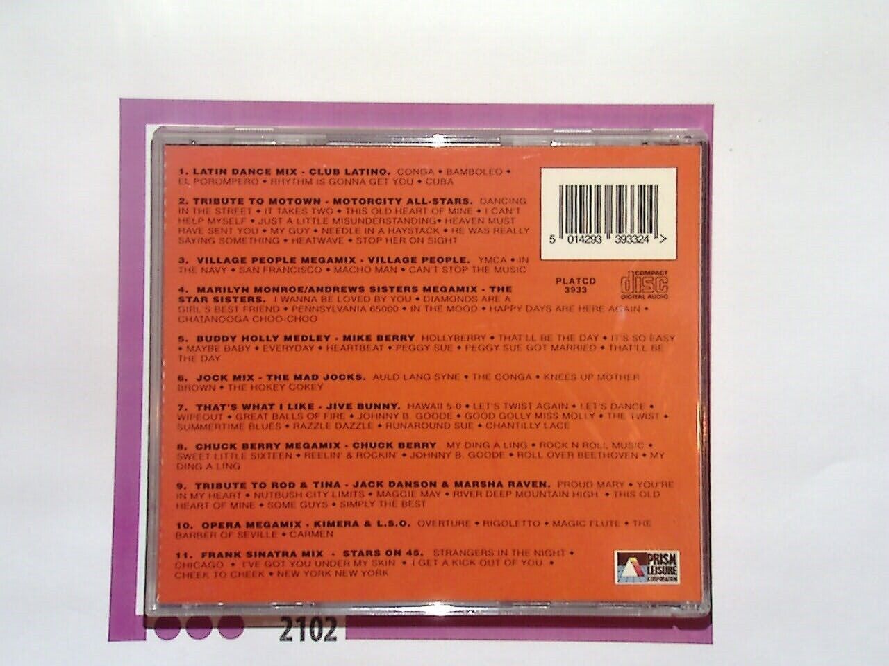 Various - Party Megamix Vol 2 CD Nr Mint