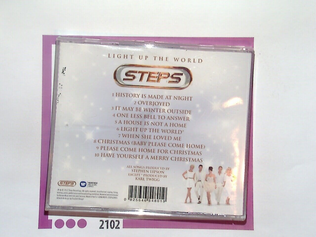 Steps Light Up the World import CD Nr Mint