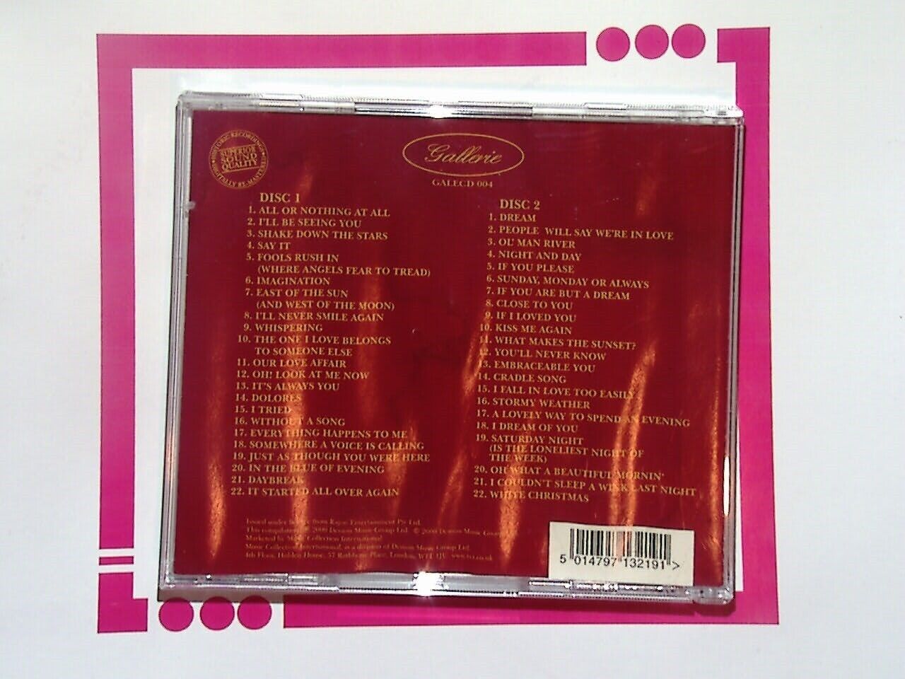 A Portrait Of Frank Sinatra 2CD Mint