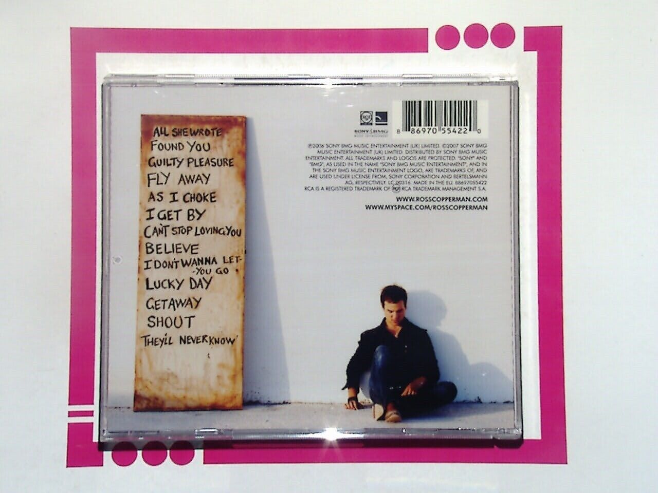 Ross Copperman Welcome To Reality CD Mint