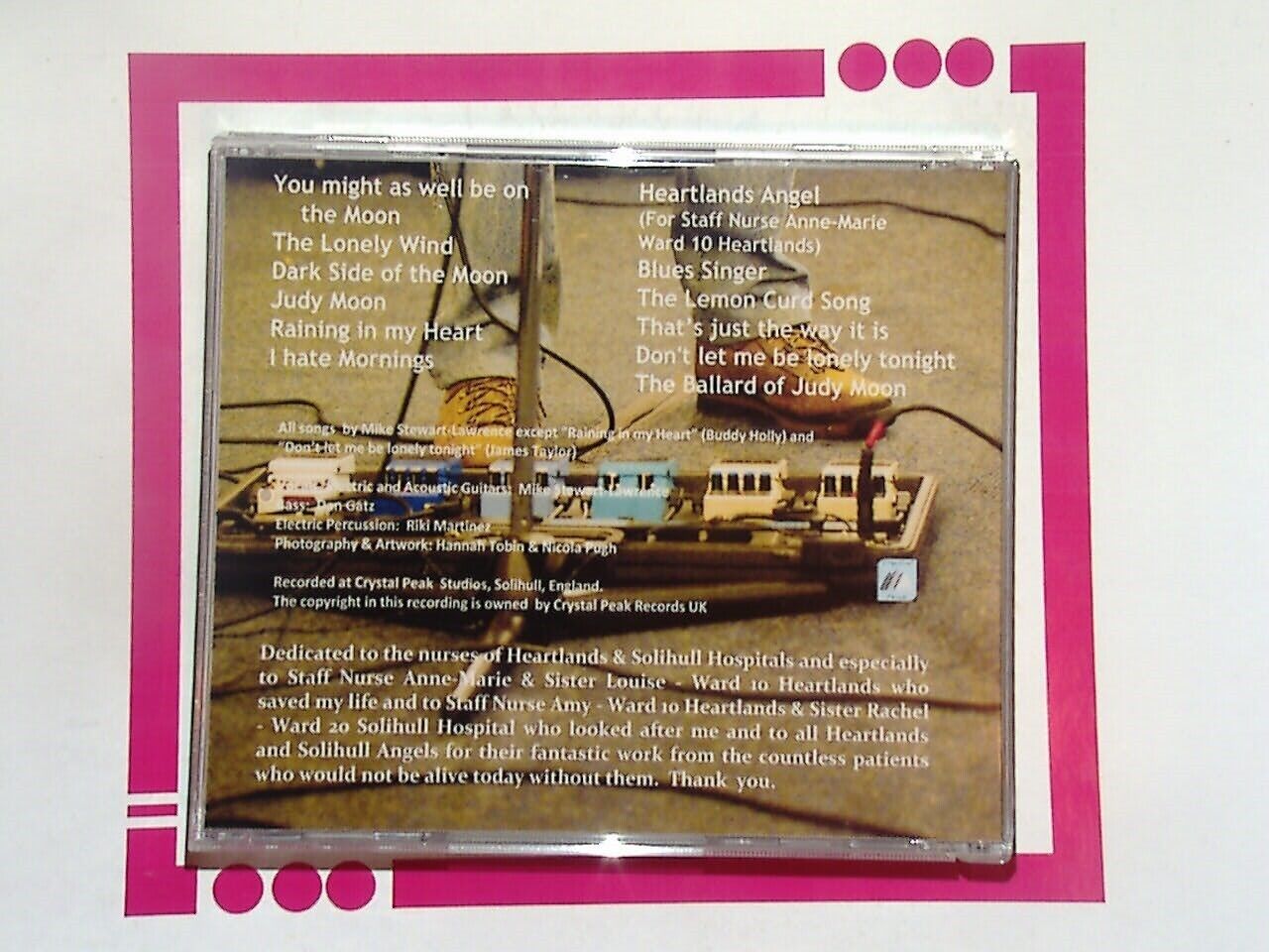 Mike Stewart-Lawrence Moonshine CD Nr Mint