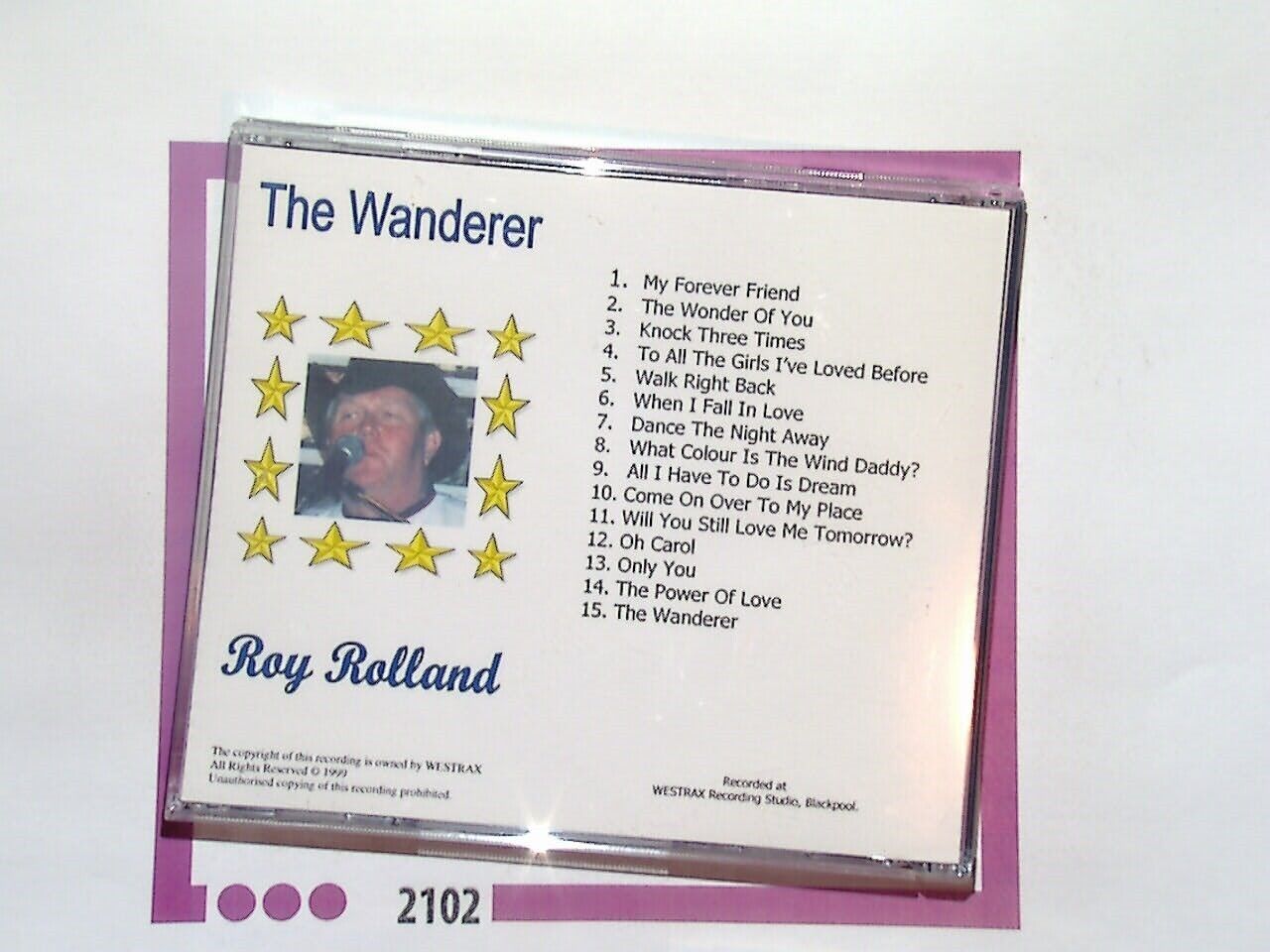 Ray Rolland The Wanderer CD Mint