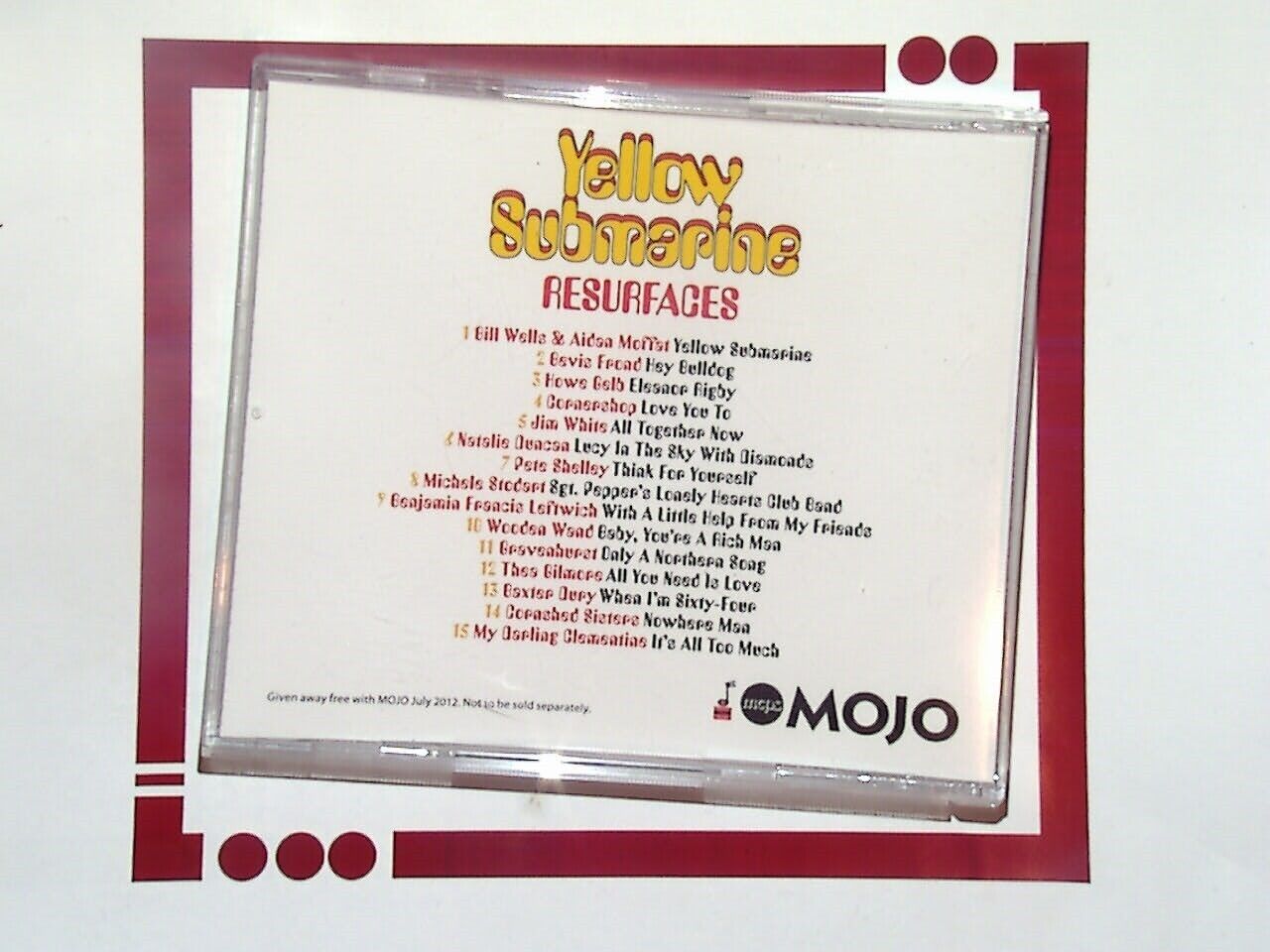Mojo Presents A Tribute To Yellow Submarine Resurfaces CD Mint