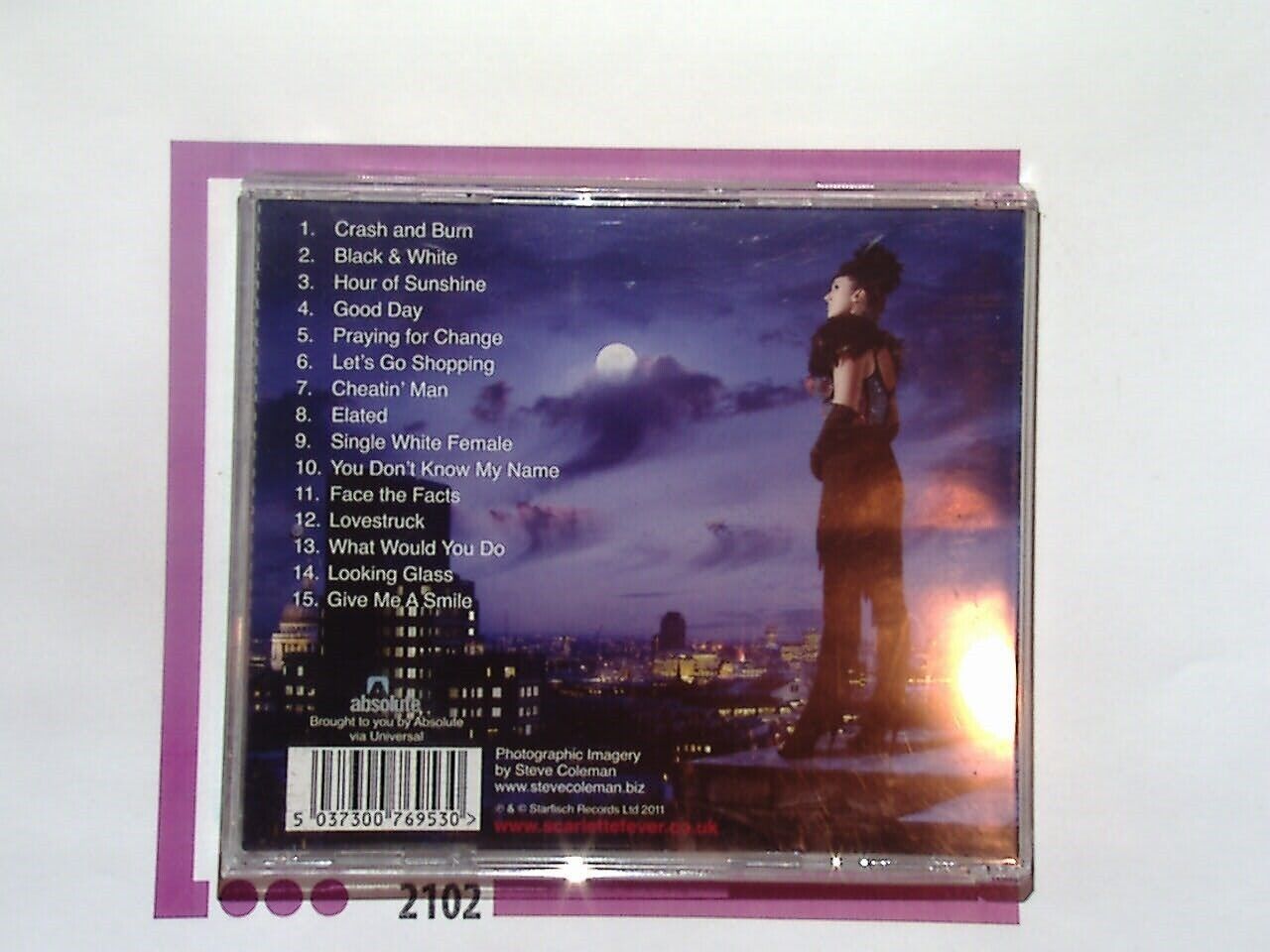 Scarlette Fever Medication Time CD Nr Mint