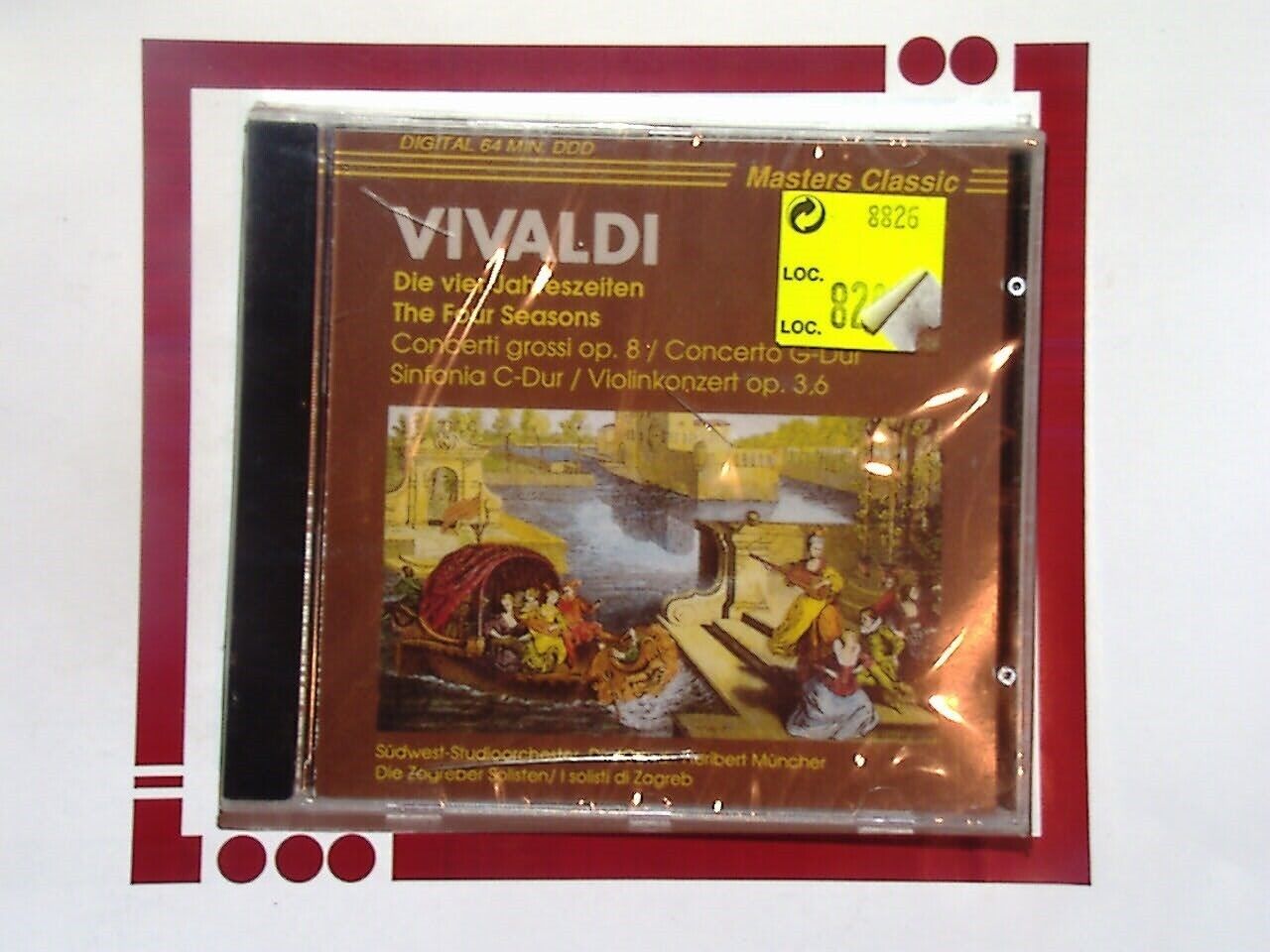 Vivaldi The Four Seasons CD New & Sealed