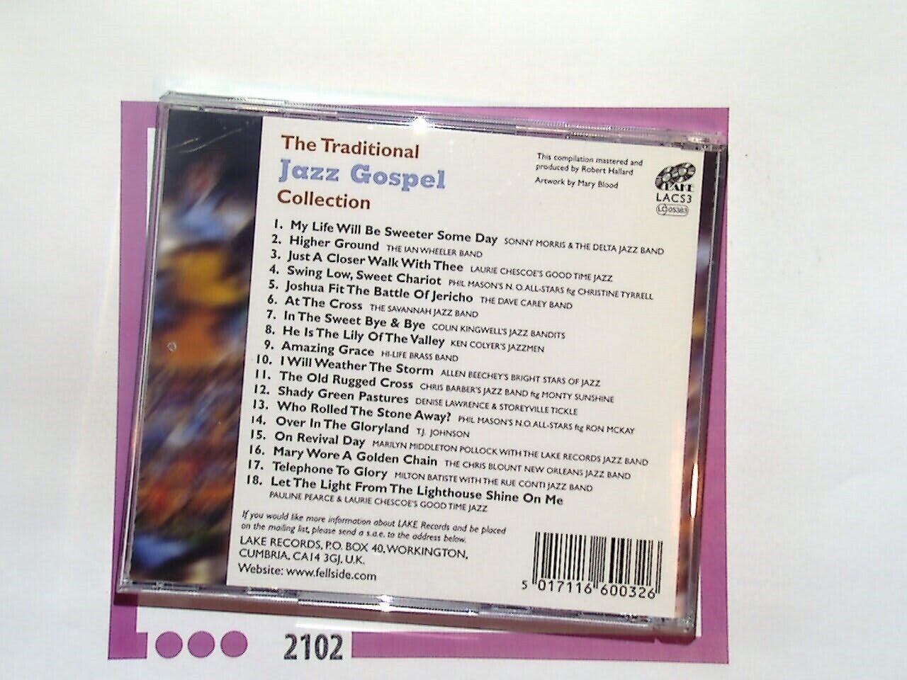 The Traditional Jazz Gospel Collection CD Mint