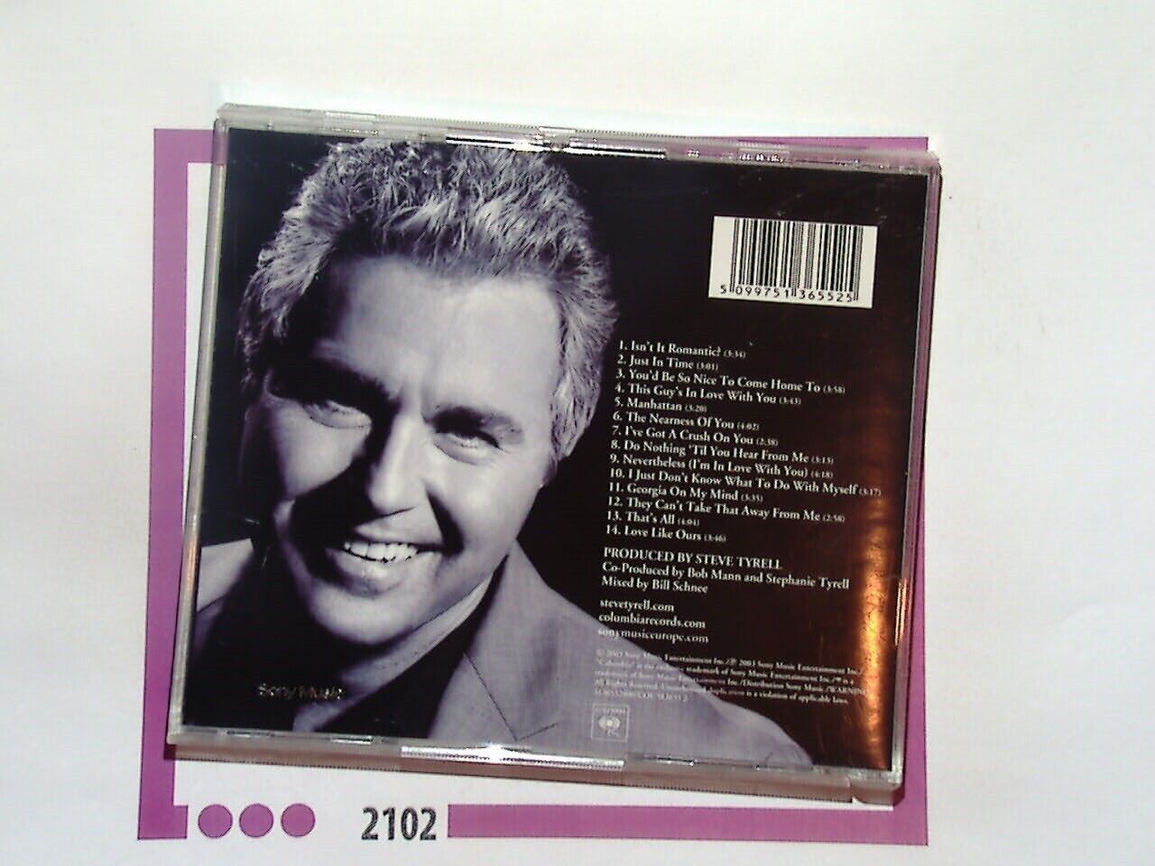 Steve Tyrell This Guy's In Love CD Mint
