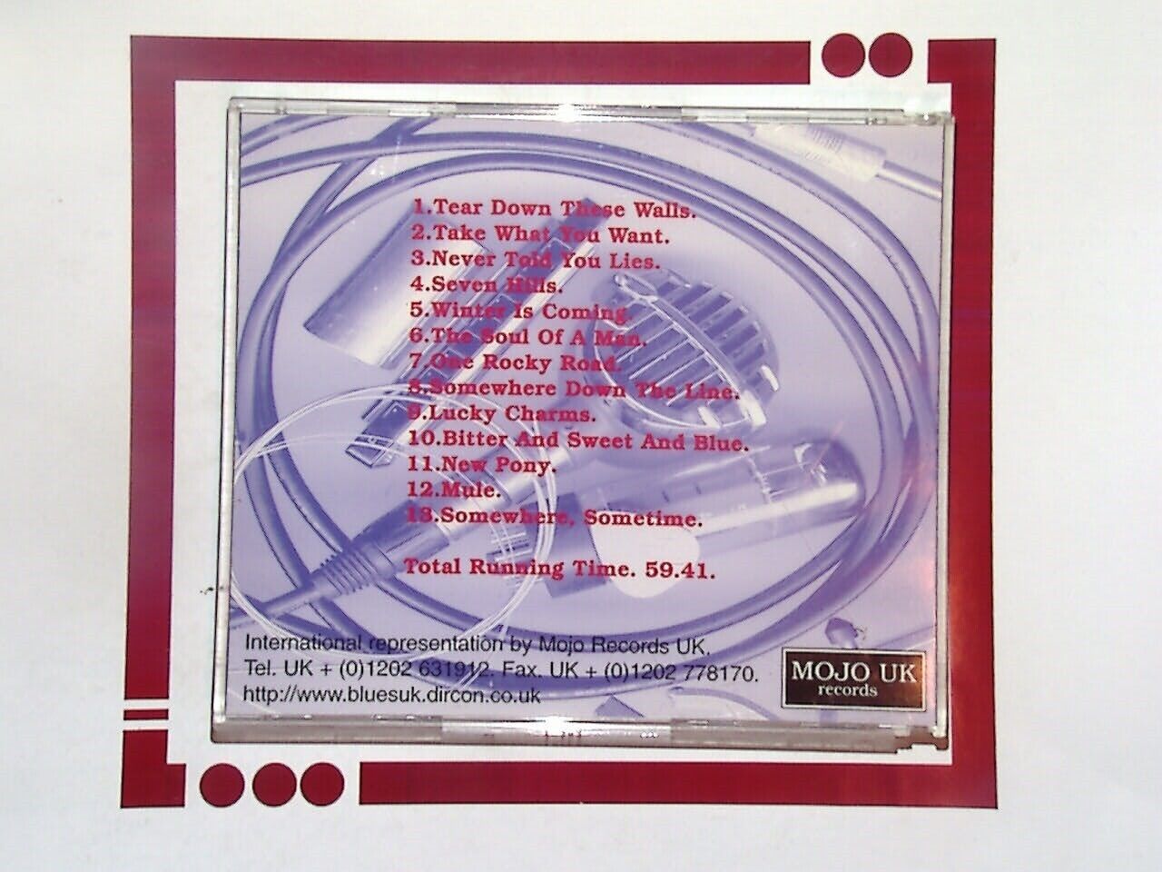 The Producers Somewhere Down The Line CD VGC