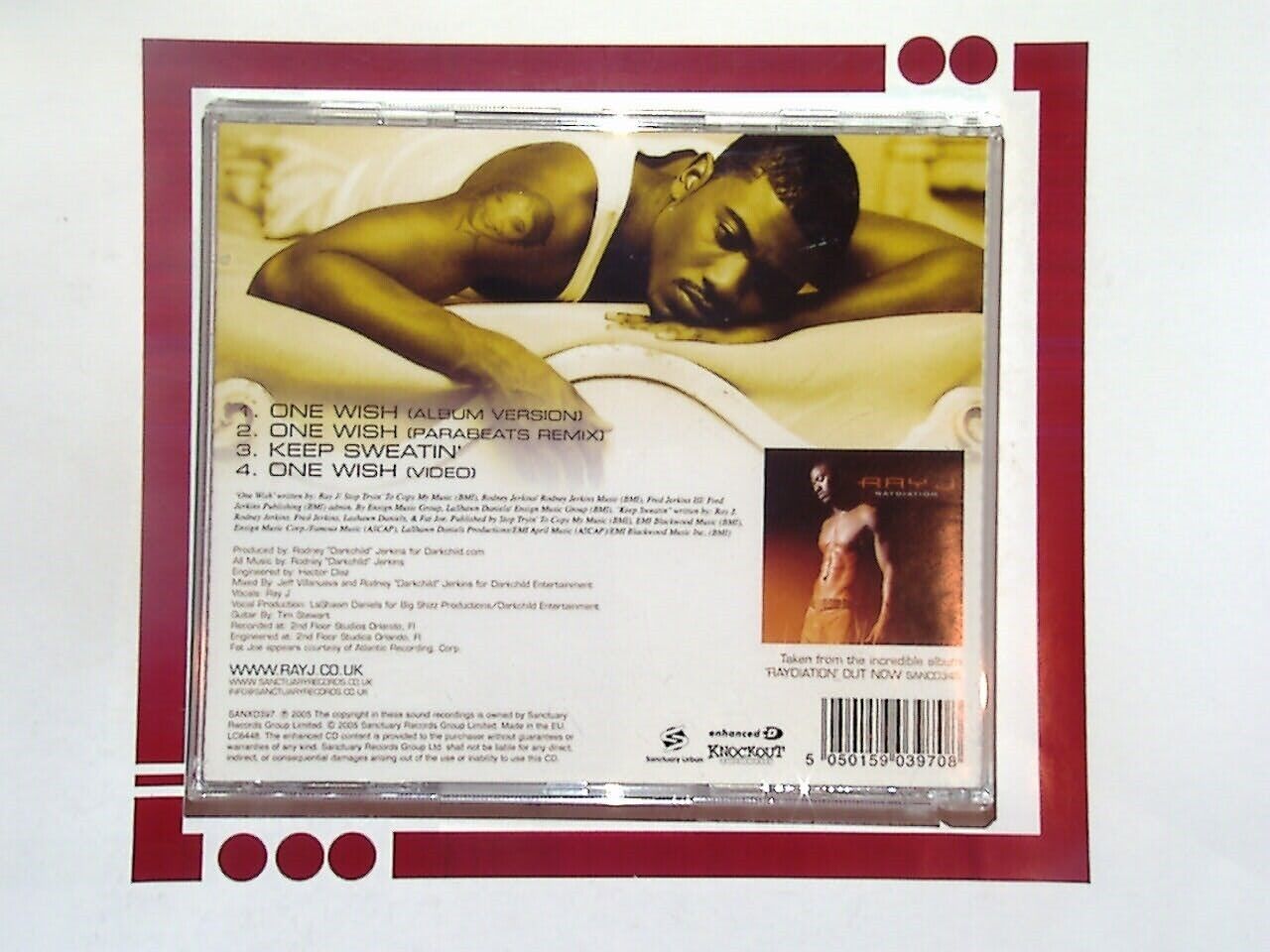 Ray J One Wish CD VGC