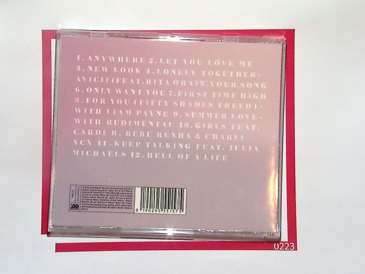 Rita Ora Phoenix CD Mint