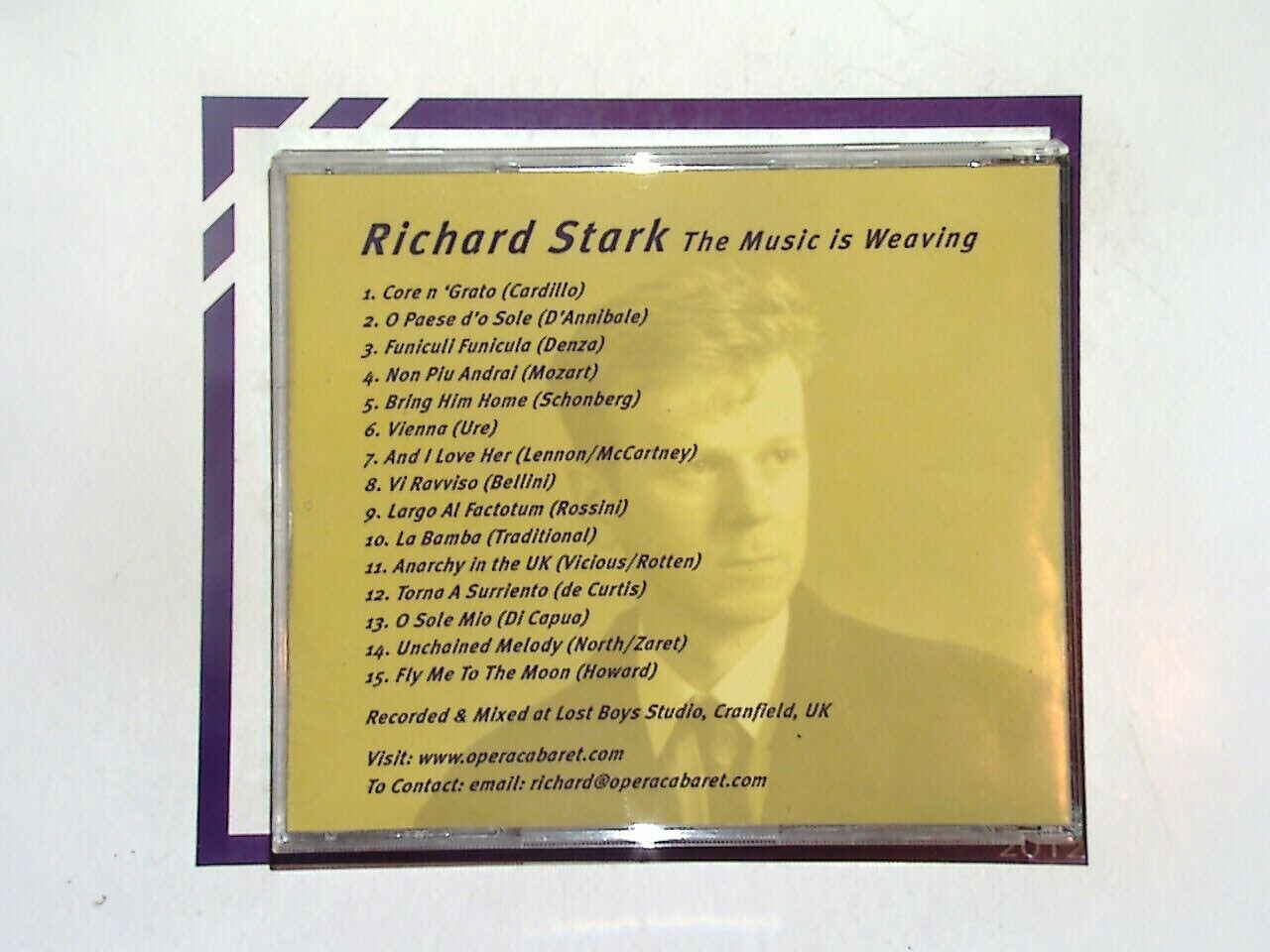 Richard Stark - The Music Is Weaving CD Nr Mint
