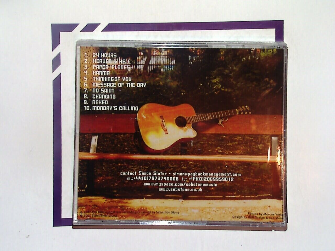 Seb Stone Message of the Day CD