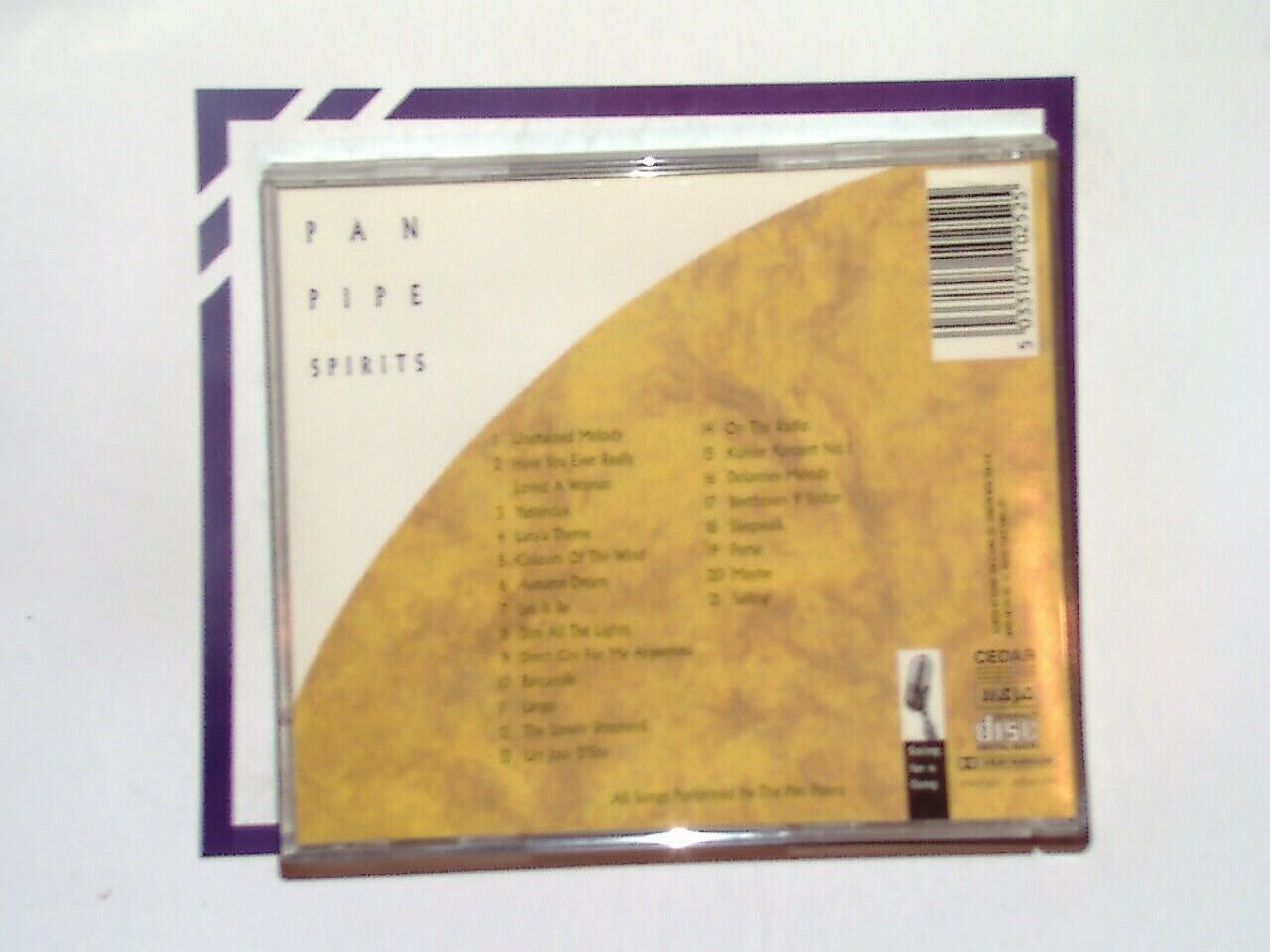 the Pan Pipers Pan Pipe Spirits CD Nr Mint