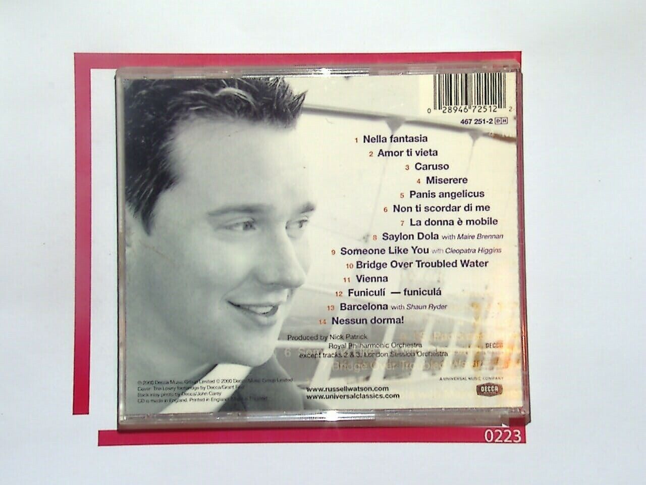 Voice by Russell Watson CD Mint
