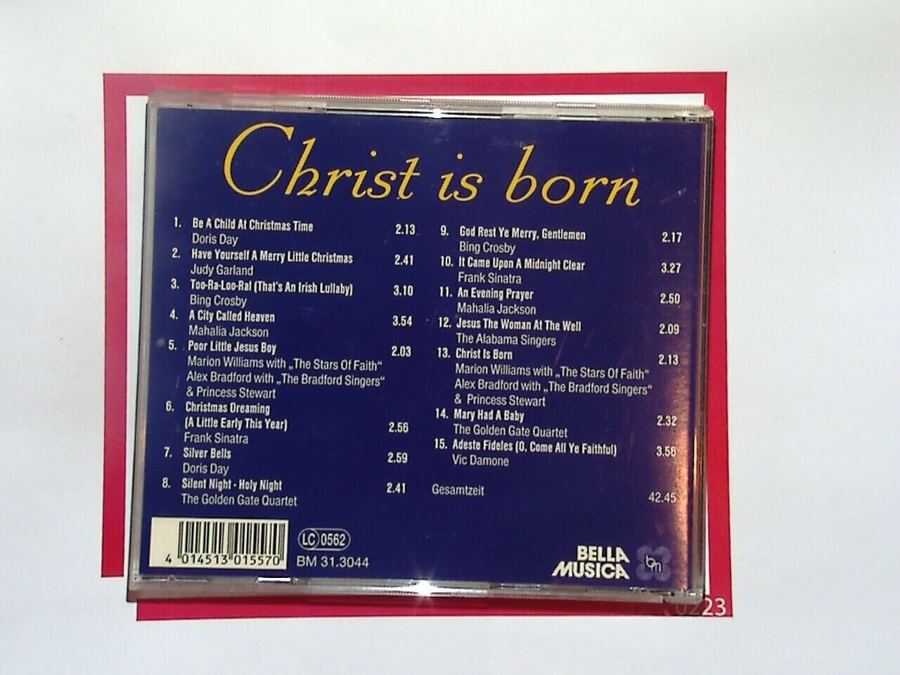 Various Artists	Christ Is Born Christmas CD Mint
