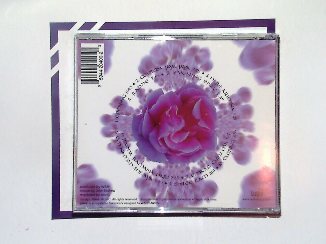 Wah! Savasana CD Mint