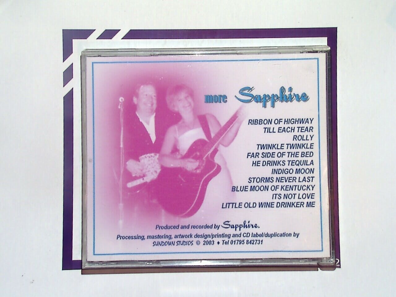 Sapphire More Sapphire CD Nr Mint