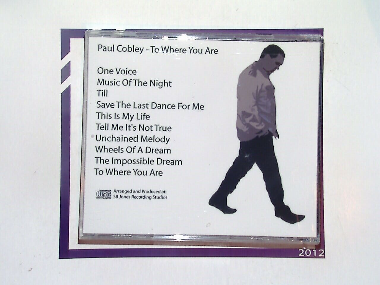 Paul Cobley To Where You Are CD Mint Signed