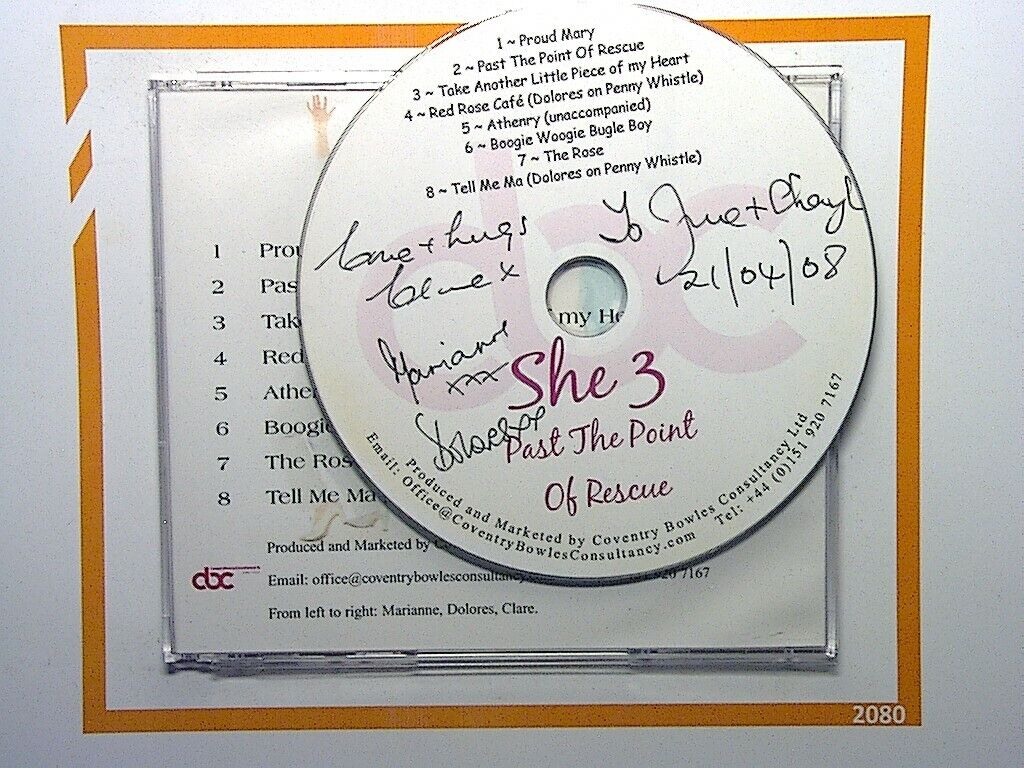 She 3 Past the Point of Rescue CD VGC Signed