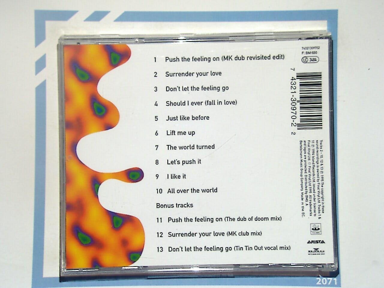 Nightcrawlers (featuring John Reid) - Let's Push It CD Mint