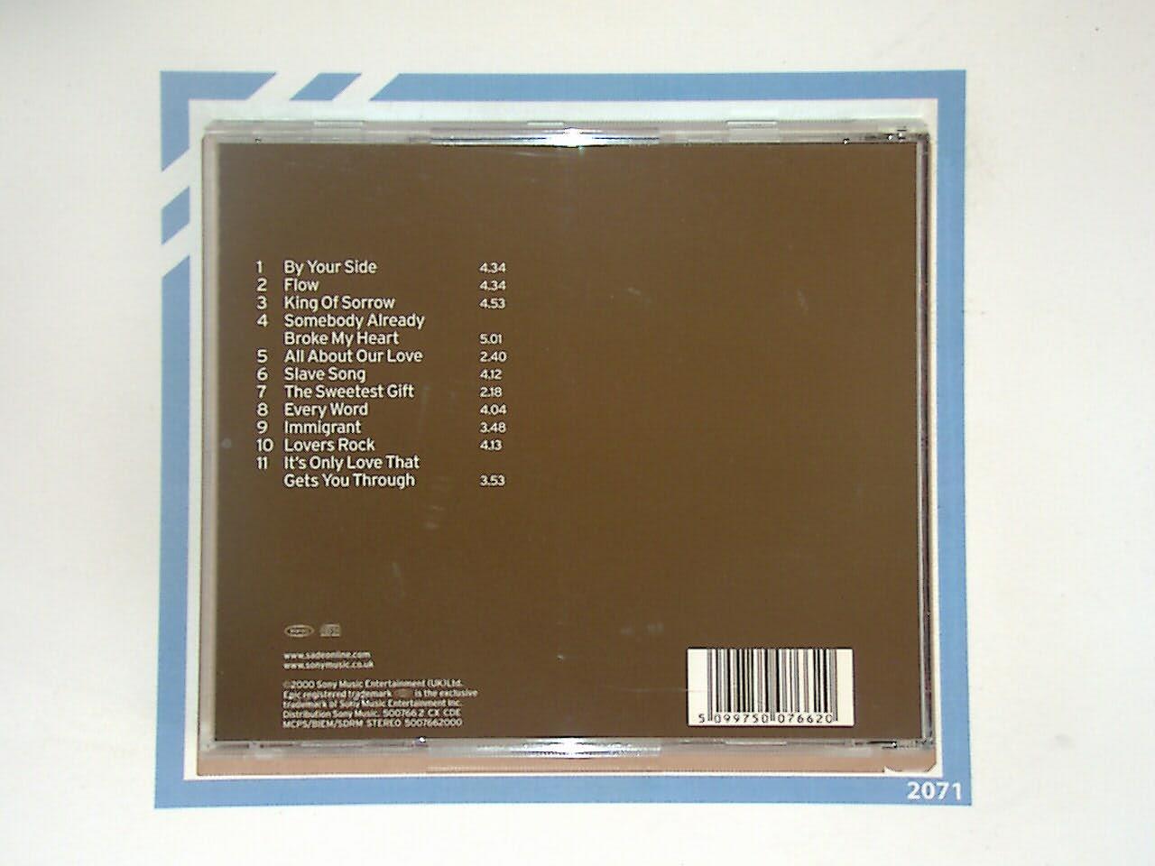 Sade Lovers Rock CD Mint