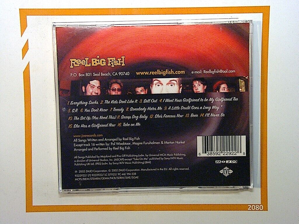 Reel Big Fish Favorite Noise CD VGC