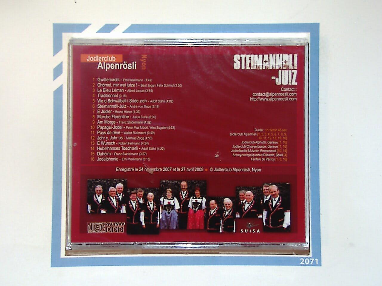 Steimanneli-Juiz Soiree annuelle Nylon 2007 Swiss Yodal - New & Sealed