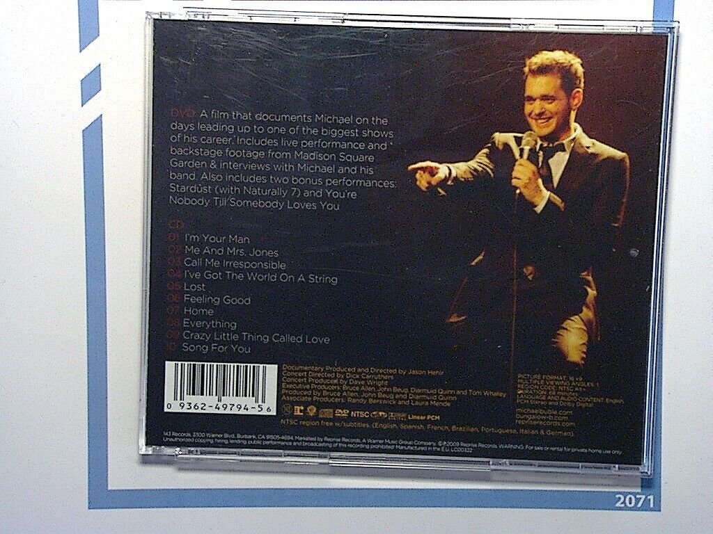 Michael Buble Meets Madison Square Garden CD + DVD