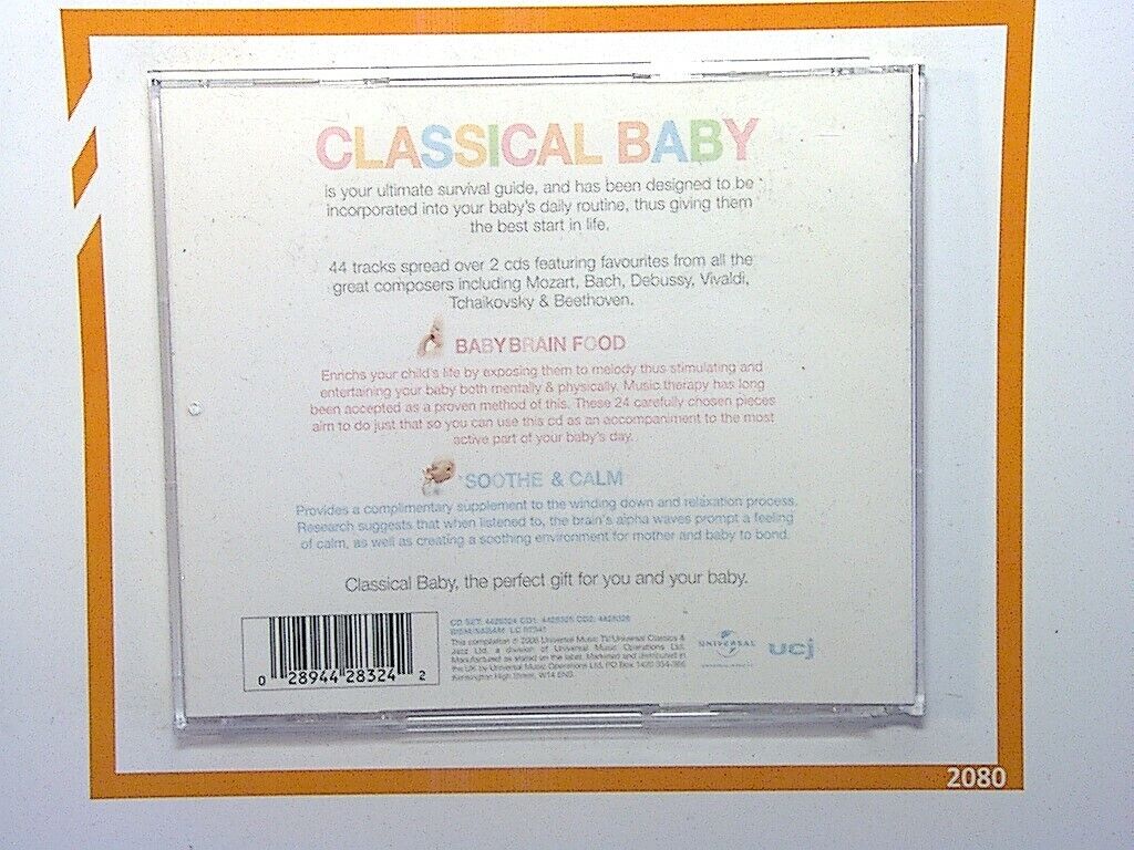 Various Artists	Classical Baby 2CD Nr Mint