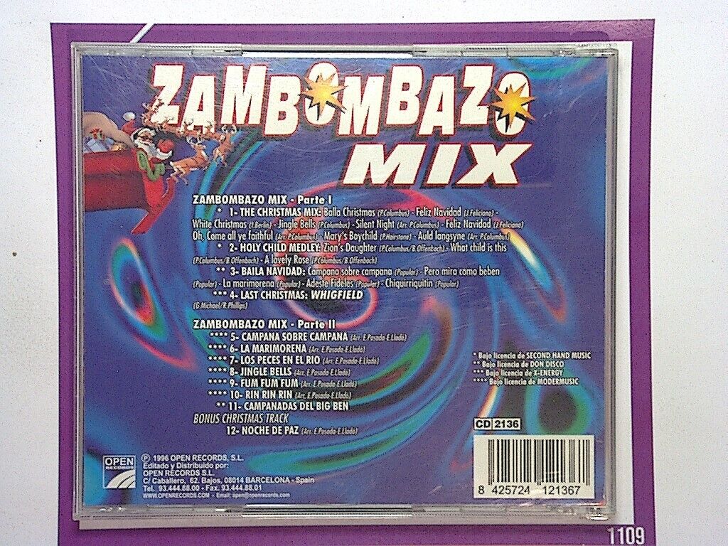 Various Artists	Zambombazo Mix CD Nr Mint (Gift Option)*