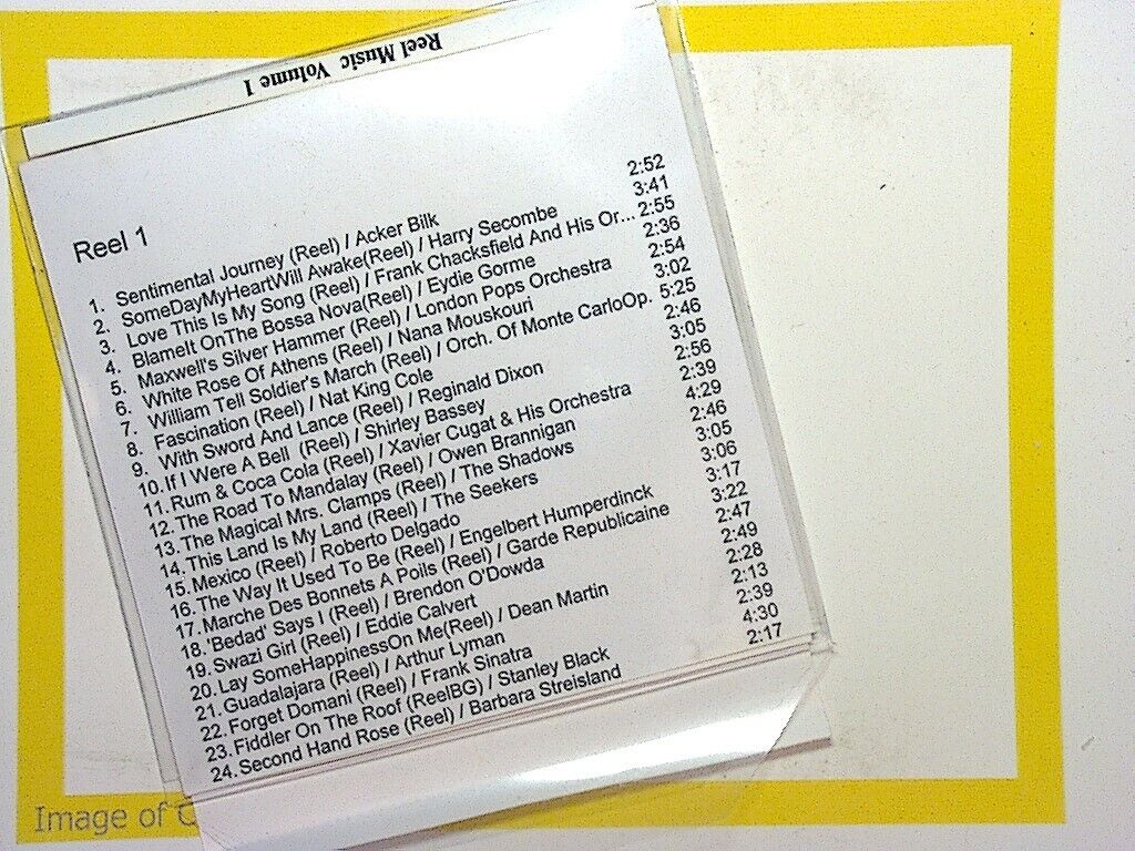 Various Artists Reel Music Volume One CD Nr Mint