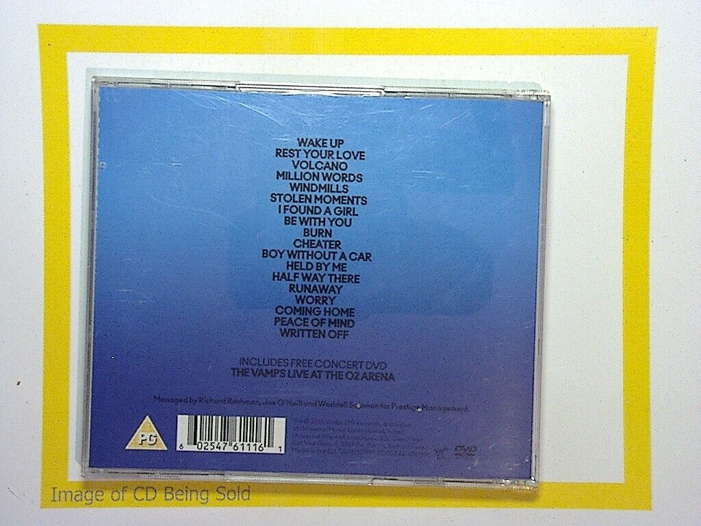 The Vamps Wake Up CD+DVD Nr Mint