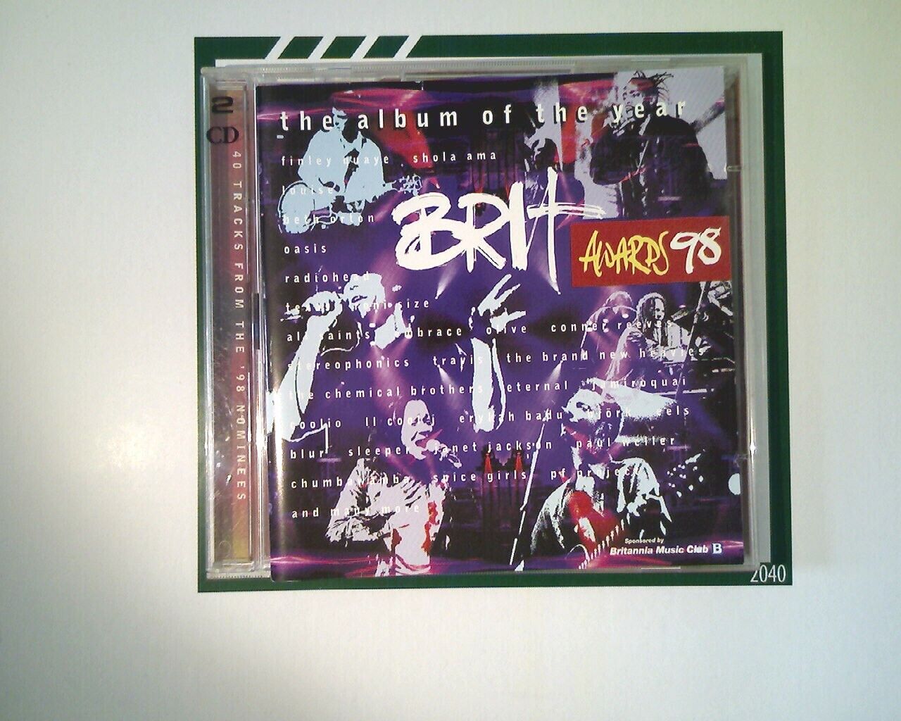 Various Artists : Brits 98 CD VGC