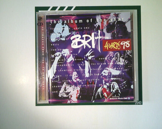 Various Artists : Brits 98 CD VGC