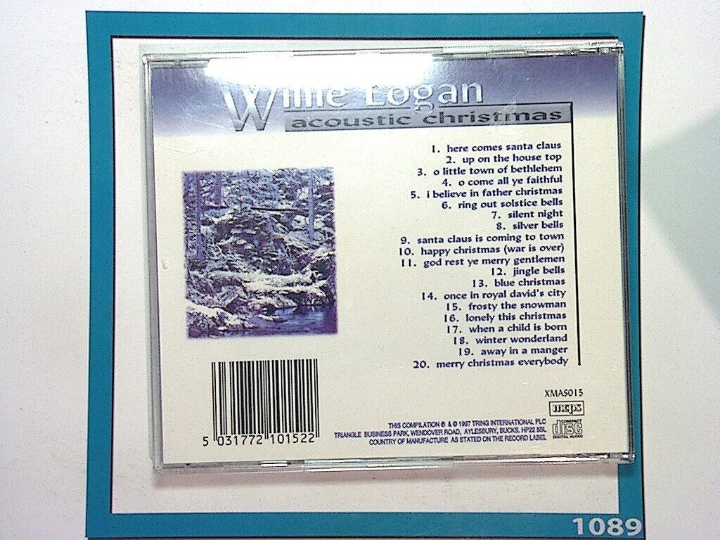 Willie Logan Acoustic Christmas CD Nr Mint (Gift Option)*
