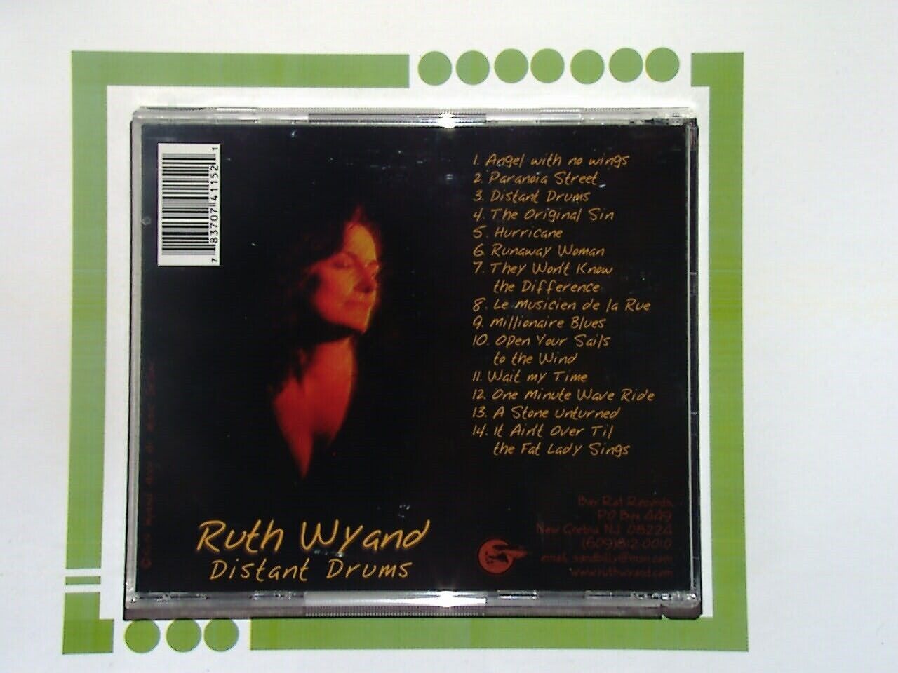 Ruth Wyand Distant Drums CD Nr Mint