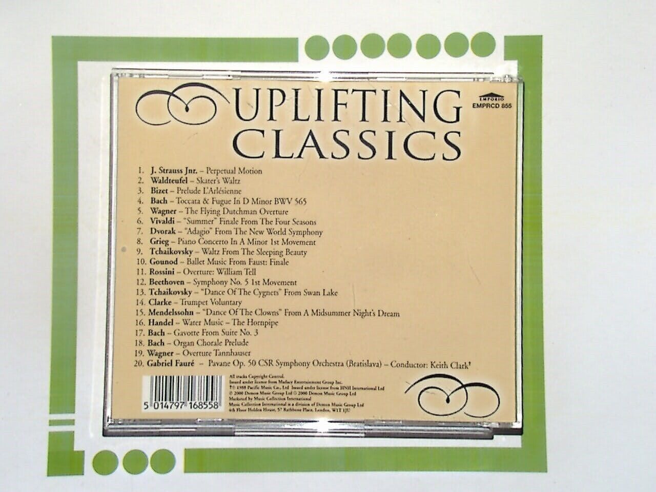 various - Uplifting Classics - Celebration CD Mint