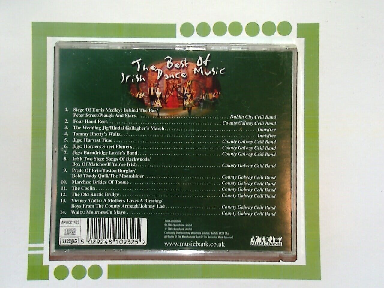 The Best of Irish Dance Music CD Mint