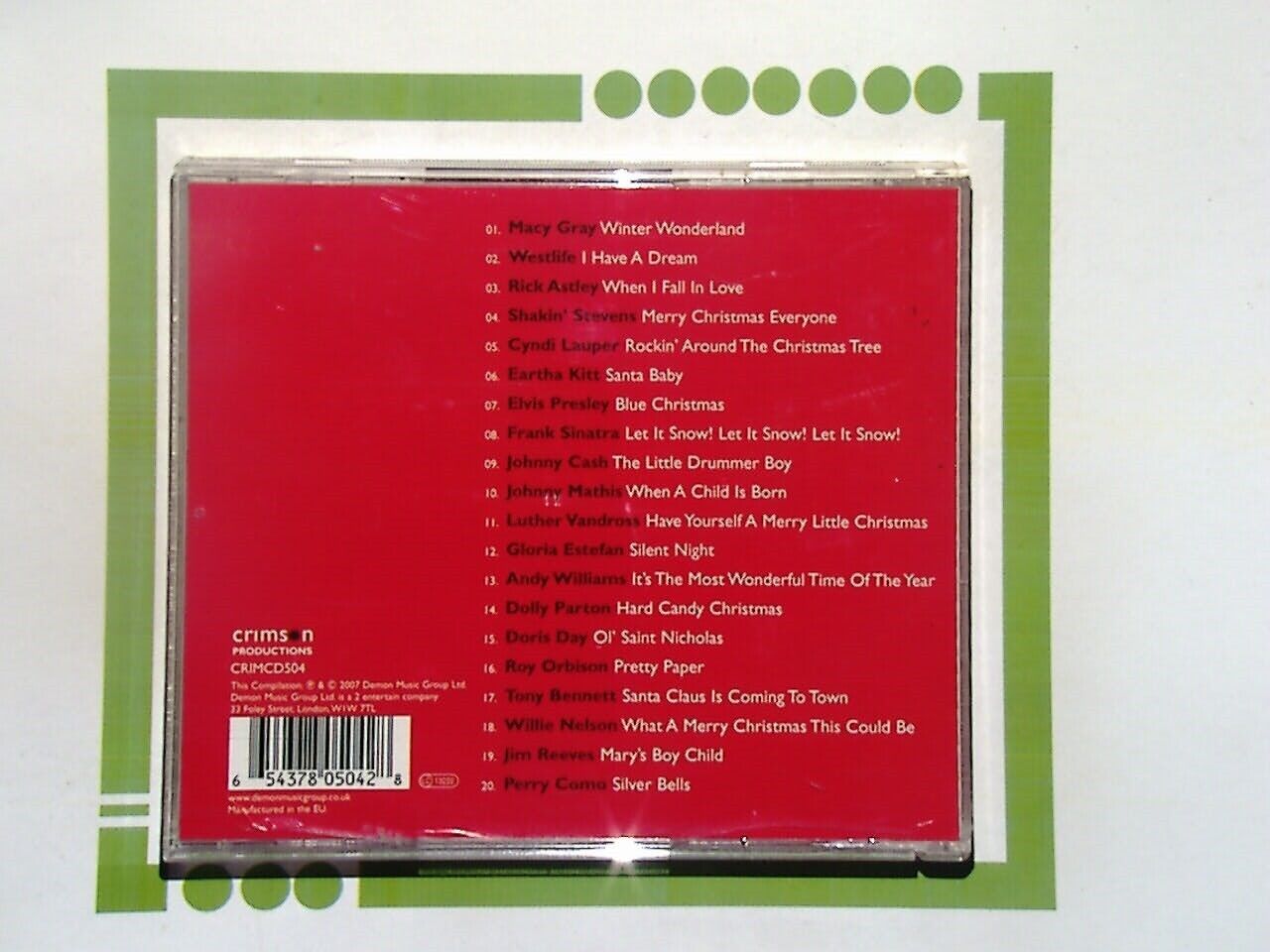 Various Artists - Absolute Christmas CD Mint