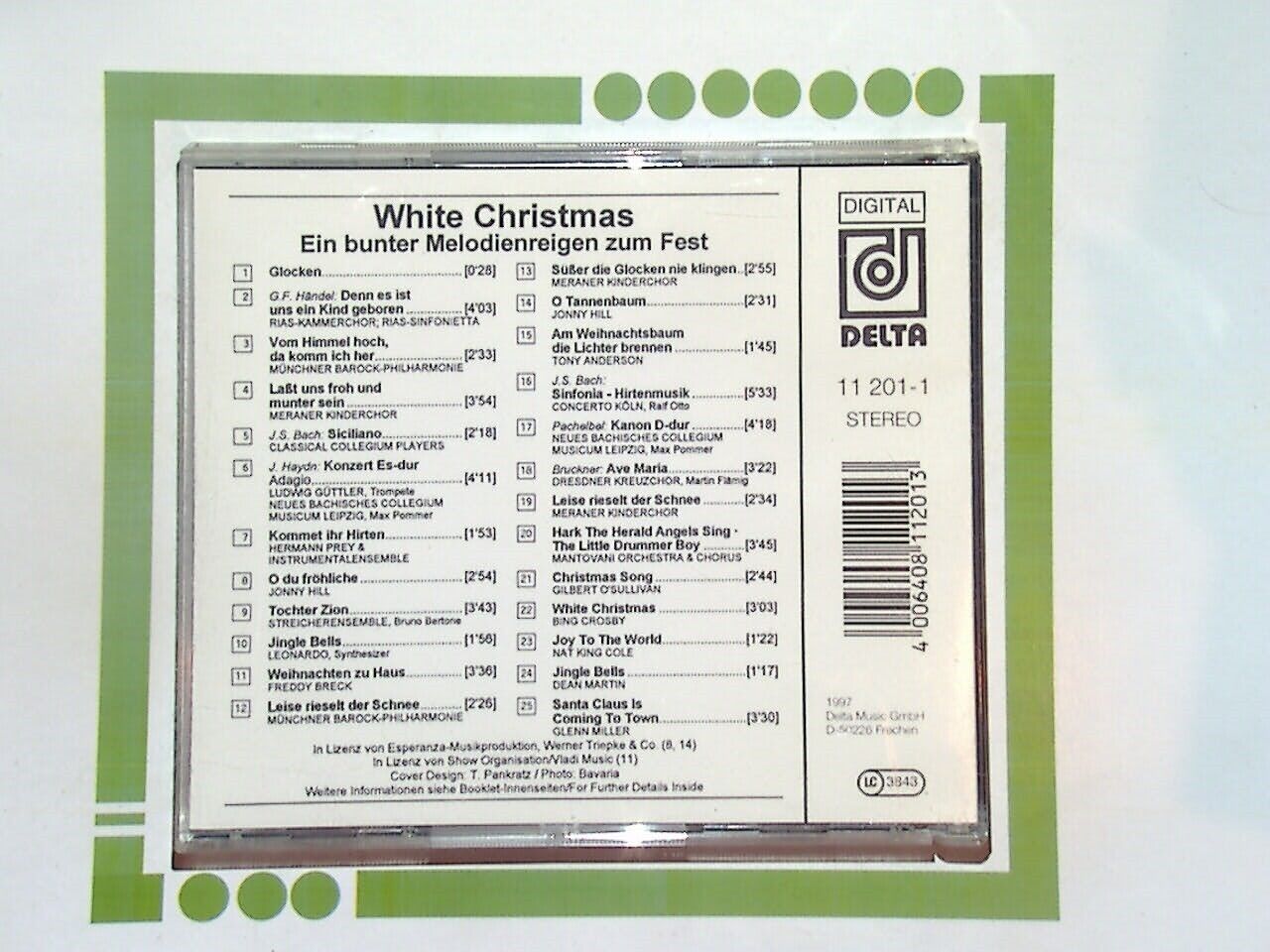 White Christmas Ein Bunter Melodienreigen Zum Fest CD Nr Mint