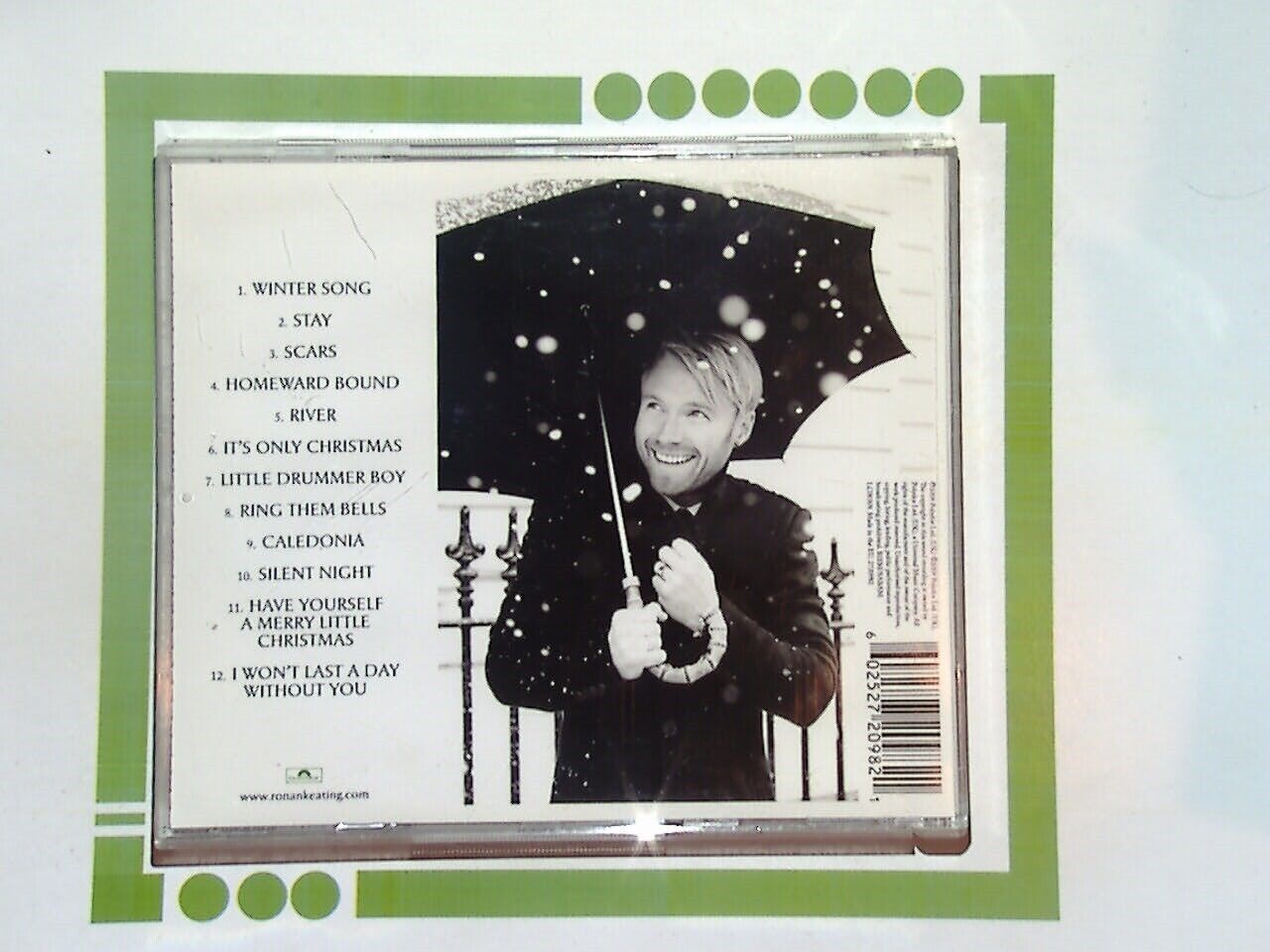 Ronan Keating Winter Songs CD VGC