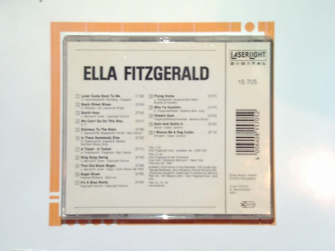 The Jazz Collector Edition: Ella Fitzgerald CD Mint