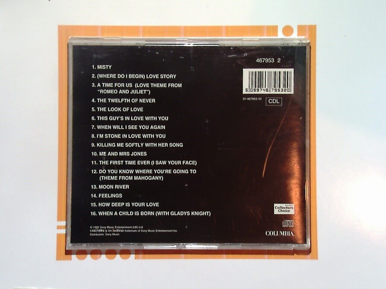 The Hits Of Johnny Mathis CD Mint