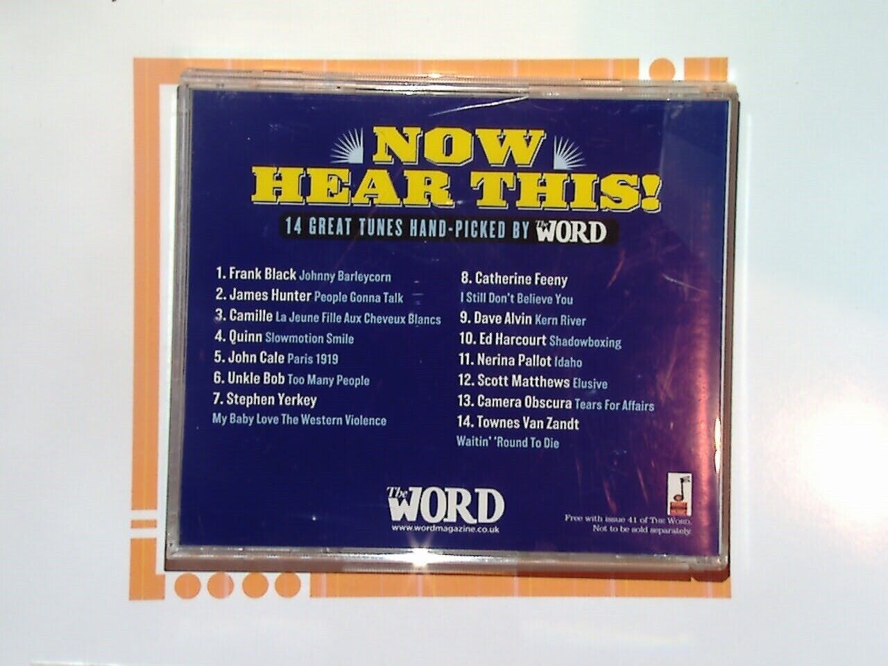 The Word - Now Hear This! July 2006 CD Mint